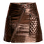 CURVE ELODIE UPCYCLED LEATHER SKIRT