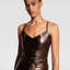 ELODIE STRETCH LEATHER TANK