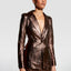 ELODIE UPCYCLED LEATHER BLAZER