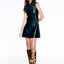 CURVE CRAWFORD UPCYCLED LEATHER DRESS