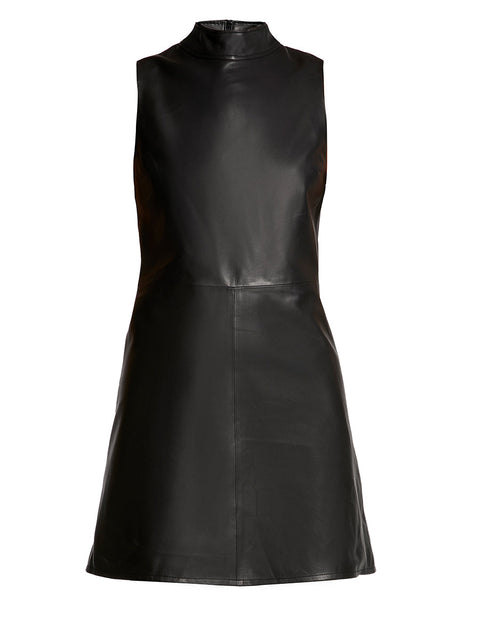 CURVE CRAWFORD UPCYCLED LEATHER DRESS