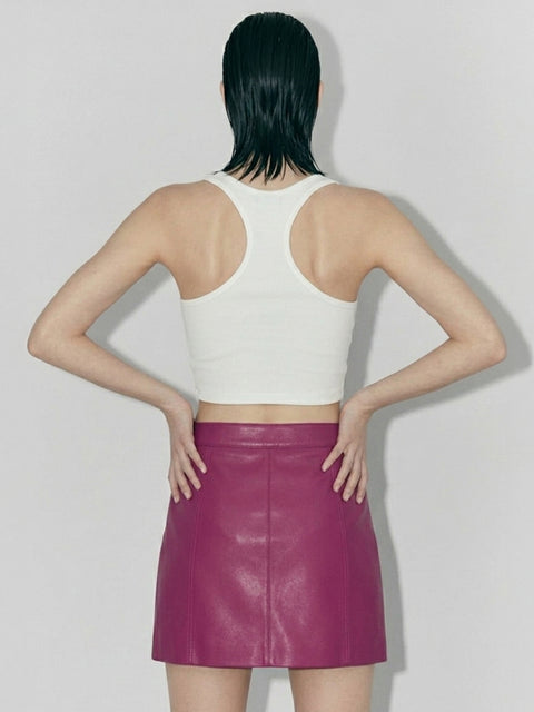 JEREMIAH UPCYCLED LEATHER MINI