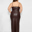 CURVE APHRODITE STRETCH LEATHER DRESS