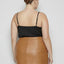 CURVE NADINE UPCYCLED LEATHER SKIRT