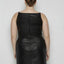 CURVE FAITH RECYCLED LEATHER DRESS - AS by DF