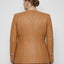 CURVE NADINE UPCYCLED LEATHER BLAZER