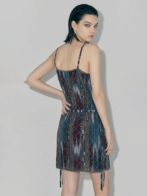 FULL MOON BEADED DRESS - AS by DF