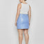 CURVE POPPY LEATHER SKIRT