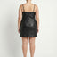 CURVE RYDER UPCYCLED LEATHER DRESS