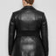 CURVE AMOUR RECYCLED LEATHER BLAZER