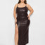 CURVE APHRODITE STRETCH LEATHER DRESS