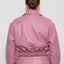 CURVE FLORENCE UPCYCLED LEATHER BOMBER JACKET