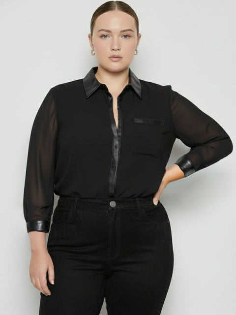 CURVE FAITH BLOUSE