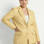CURVE WILLOW LEATHER BLAZER