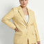 CURVE WILLOW LEATHER BLAZER
