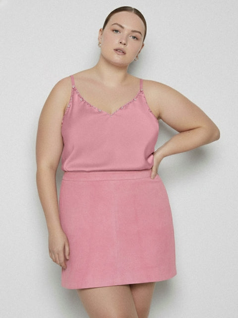 CURVE CANDY SUPERSUEDE SKIRT