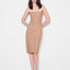 AURA STRETCH LEATHER DRESS - AS by DF