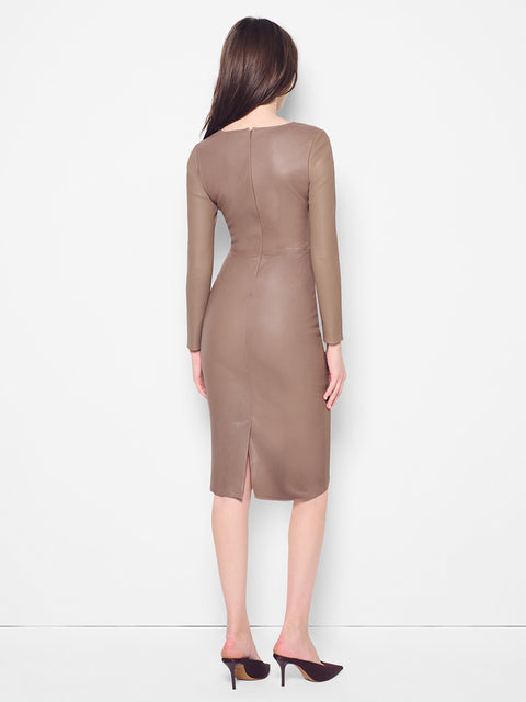 MRS. SMITH STRETCH LEATHER DRESS - AS by DF