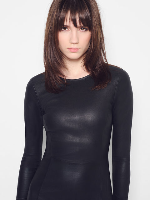 MRS. SMITH STRETCH LEATHER DRESS - AS by DF