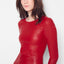 MRS. SMITH STRETCH LEATHER DRESS - AS by DF