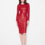 MRS. SMITH STRETCH LEATHER DRESS - AS by DF