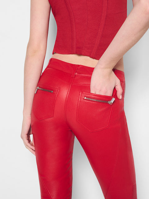 MONROE STRETCH LEATHER PANTS