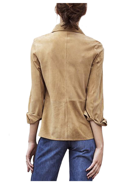 Ignore - SWEET SURRENDER SUEDE SHIRT - AS by DF