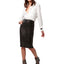 PORT ELIZABETH LEATHER SKIRT