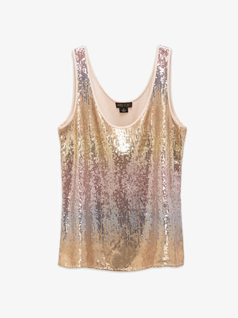 STARDUST SEQUIN TANK
