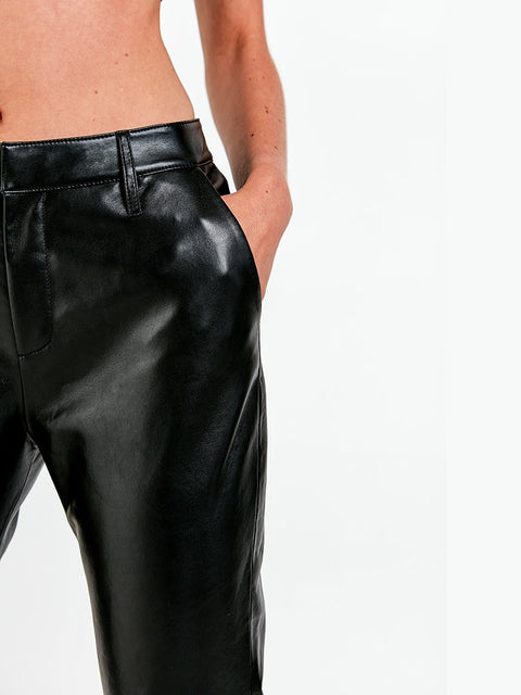 JORDAN RECYCLED LEATHER TROUSERS