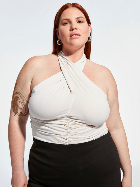 CURVE CATHERINE CROSSOVER TOP – AS by DF