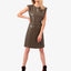 PORT ELIZABETH RECYCLED LEATHER DRESS
