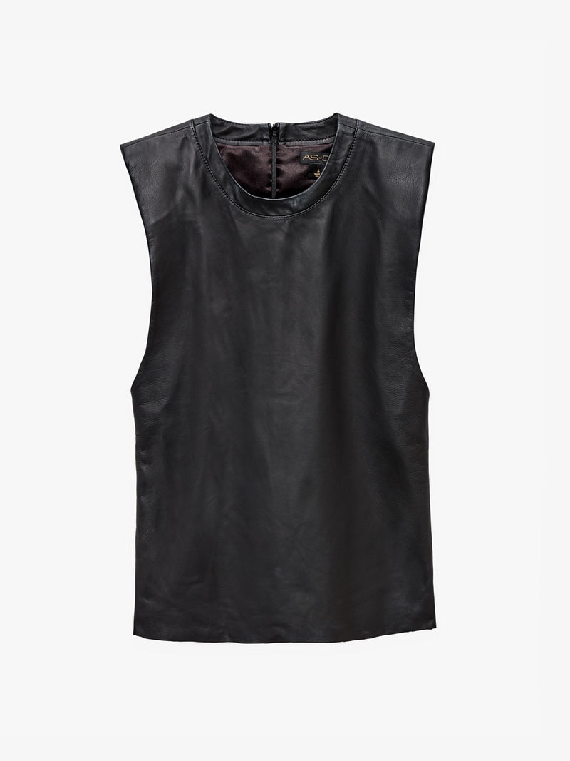 BLAZE RECYCLED LEATHER TEE