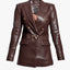BECK RECYCLED LEATHER BLAZER
