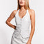 HAILEY RECYCLED LEATHER VEST - AS by DF