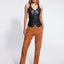 HAILEY RECYCLED LEATHER VEST - AS by DF