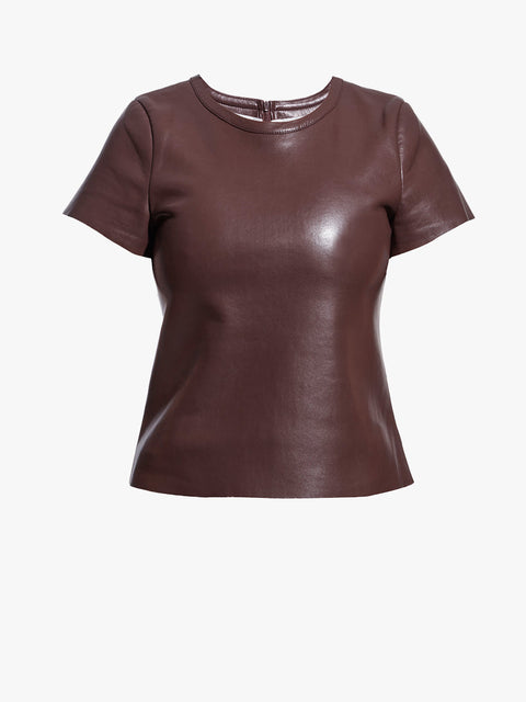 CURVE NEW GUARD RECYCLED LEATHER TEE